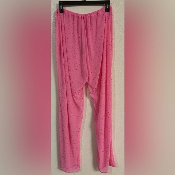 SKIMS Mesh Rhinestone Swim Cover Up in Pink NWT - Picture 6 of 10